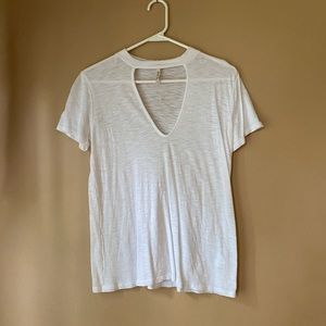 COPY - White Solemio cut out tshirt